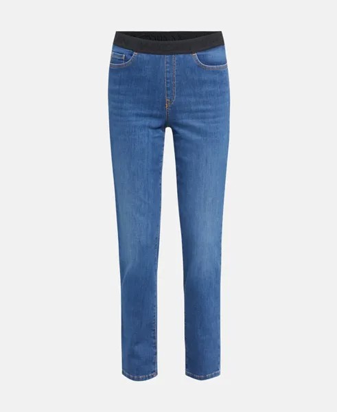 Узкие джинсы органик Marc Cain, темно-синий