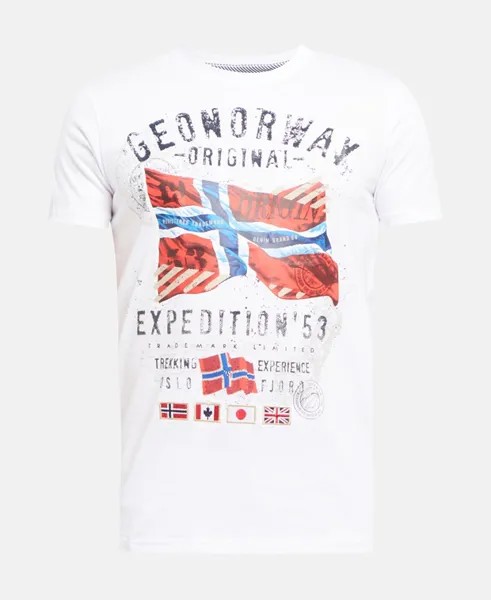 Футболка Geographical Norway, белый