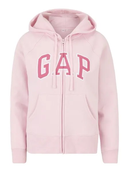 Худи на молнии Gap HERITAGE, розовый/темно-розовый