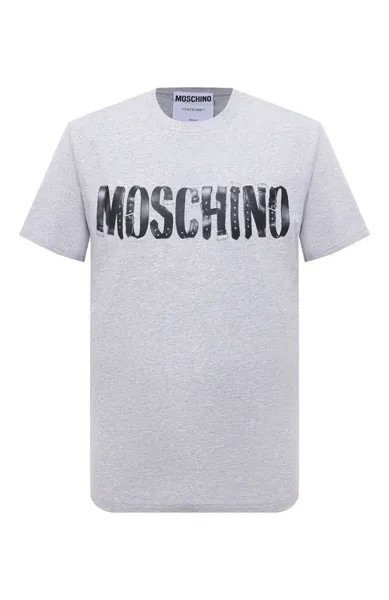 Хлопковая футболка Moschino