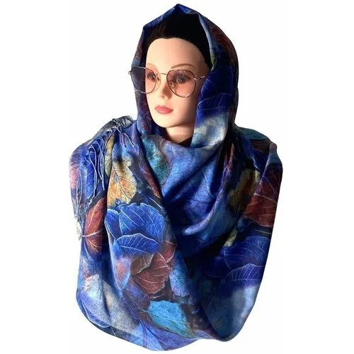 Шарф Florento, 180х70 см, one size, синий