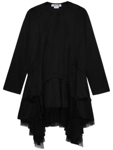 Comme Des Garçons Comme Des Garçons многослойная футболка с длинными рукавами, черный