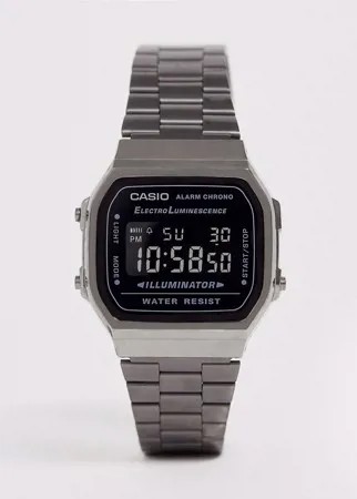 Цифровые часы в винтажном стиле Casio-Серый