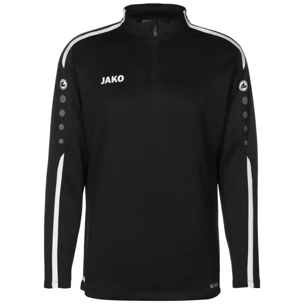 Лонгслив Jako Striker 2.0 Ziptop, черный