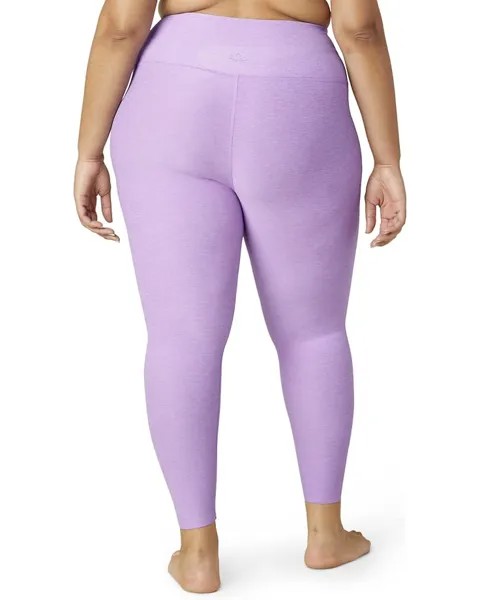 Брюки Beyond Yoga Plus Size High Waisted Midi Leggings, цвет Crisp Lavender Heather