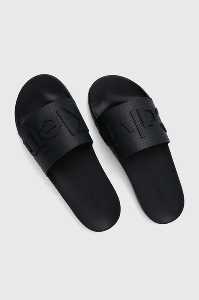 HM0HM01519 шлепанцы Calvin Klein, черный