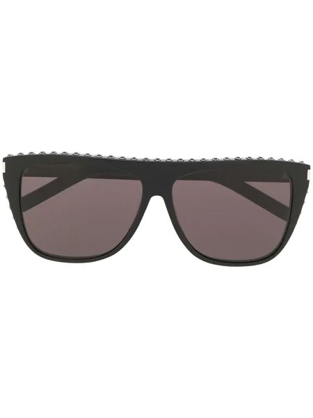 Saint Laurent Eyewear затемненные солнцезащитные очки в квадратной оправе
