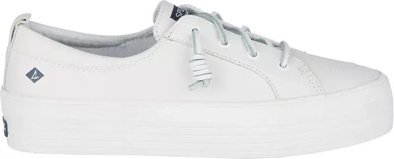 Женские кожаные повседневные туфли на платформе Sperry Top-Sider Crest Vibe, белый