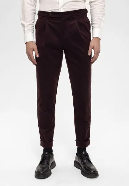 Брюки High Waist Antioch, цвет burgundy