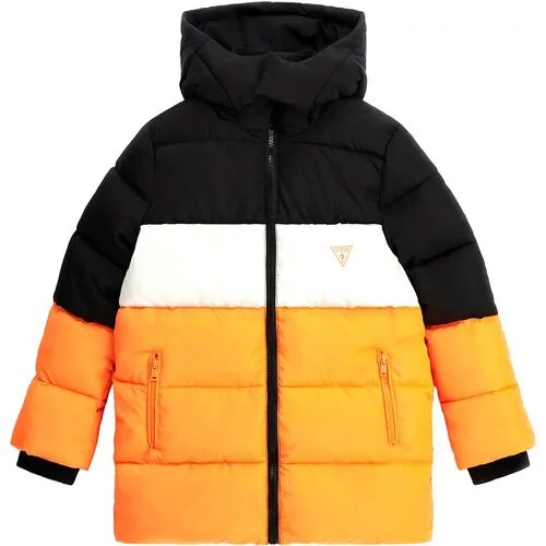 Куртка GUESS, размер 10, оранжевый/черный