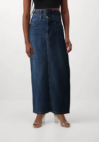 Юбка джинсовая VIMADDIE SKIRT VILA, цвет medium blue