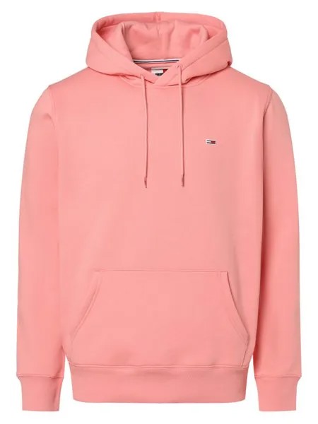 Пуловер с капюшоном Tommy Jeans, розовый