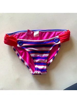 XHILARATION Женские разноцветные пуговицы с гофрированными деталями бикини Низ XL