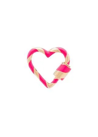 Marla Aaron подвеска Heart из желтого золота
