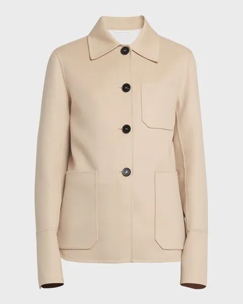 Кашемировая куртка-рубашка Jil Sander, цвет Sand Stone