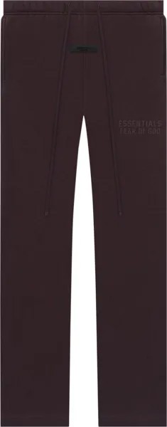 Спортивные брюки Fear of God Essentials Relaxed Sweatpant 'Plum', коричневый