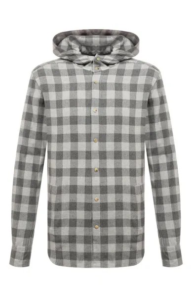 Хлопковая рубашка Kiton