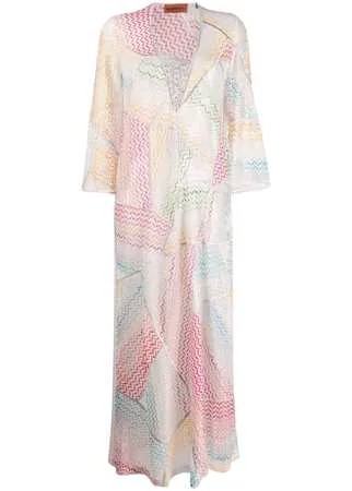 Missoni Mare пляжное платье с узором