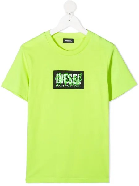 Diesel Kids футболка с логотипом