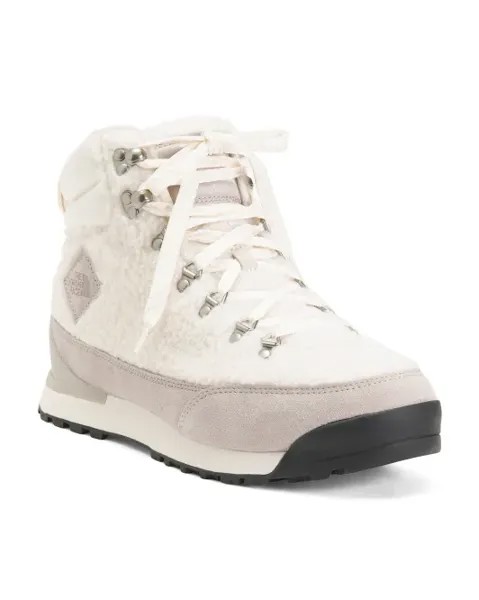 Ботинки Back To Berkeley IV с высоким ворсом The North Face, цвет Gardenia White/Silver Grey