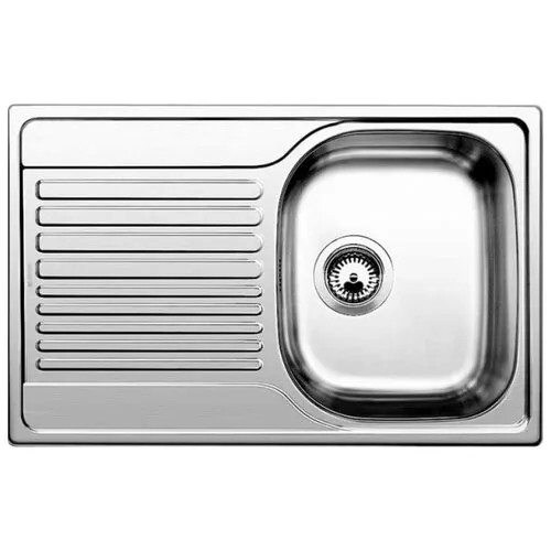 Врезная кухонная мойка 78 см Blanco Tipo 45S Compact 513675 декор