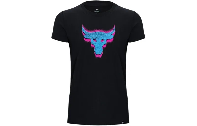 Женская футболка Under Armour, цвет Black