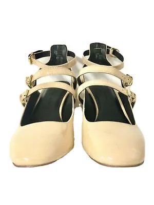 REBECCA MINKOFF Женские бежевые кожаные туфли Mary Jane Brandy на блочном каблуке, 9 м