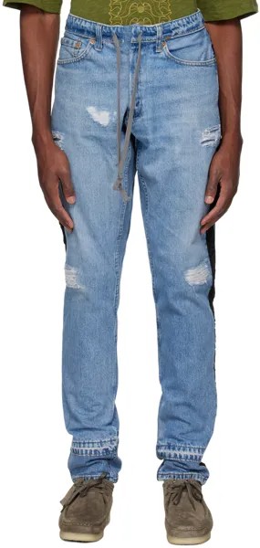 Синие джинсы 34 Tux Lounge, средние Greg Lauren