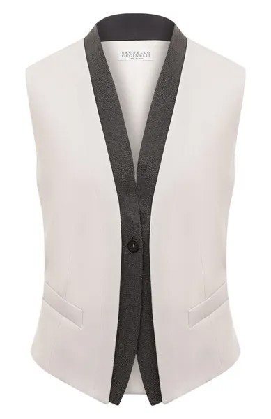 Шерстяной жилет Brunello Cucinelli