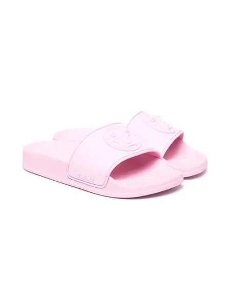 Versace Kids шлепанцы с логотипом Medusa