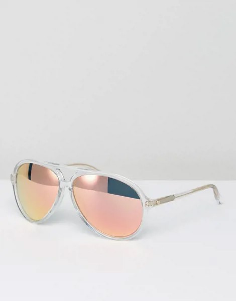 Солнцезащитные очки в прозрачной оправе Matthew Williamson-Очистить