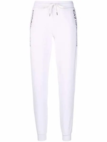 Ea7 Emporio Armani спортивные брюки с логотипом