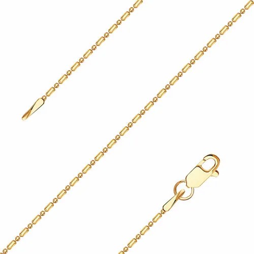 Цепь Diamant online, красное золото, 585 проба, длина 55 см, средний вес 3.15 г