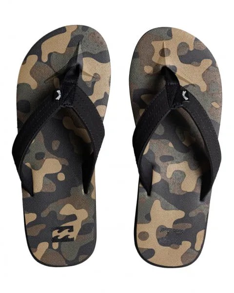 Вьетнамки мужские Billabong C5FF37-BIP2-869 хаки 46 EU