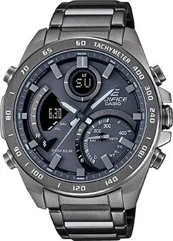 Японские наручные  мужские часы Casio ECB-900MDC-1A. Коллекция Edifice