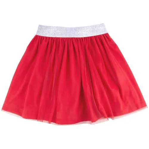 Юбка BOSSA NOVA 102Л-024 для девочки, цвет красный, размер 104