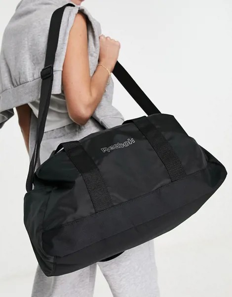 Спортивная сумка черного цвета Reebok Training Essential-Черный