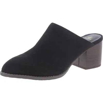 Женские черные замшевые туфли-лодочки Melrose Ave на каблуке 10, средний (B,M) BHFO 3732