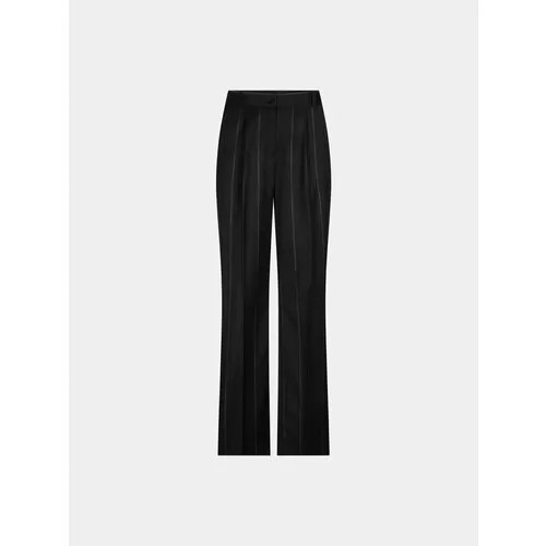 Брюки Han Kjøbenhavn Boxy Suit Pinstripe, размер 36, черный