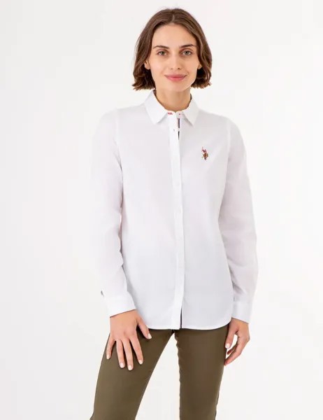 Рубашка-оксфорд U.S. Polo Assn., белый