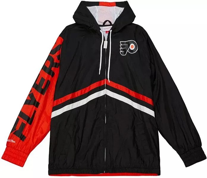 Черная ветровка Mitchell & Ness Philadelphia Flyers Undeniable