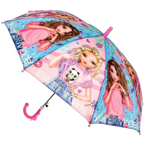 Зонт-трость Играем вместе, розовый, голубой