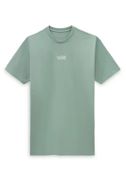 Платье из джерси CENTER VEE Vans, цвет iceberg green