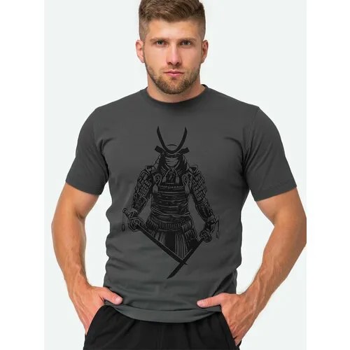 Футболка Happyfox для мужчин, размер 50, черный