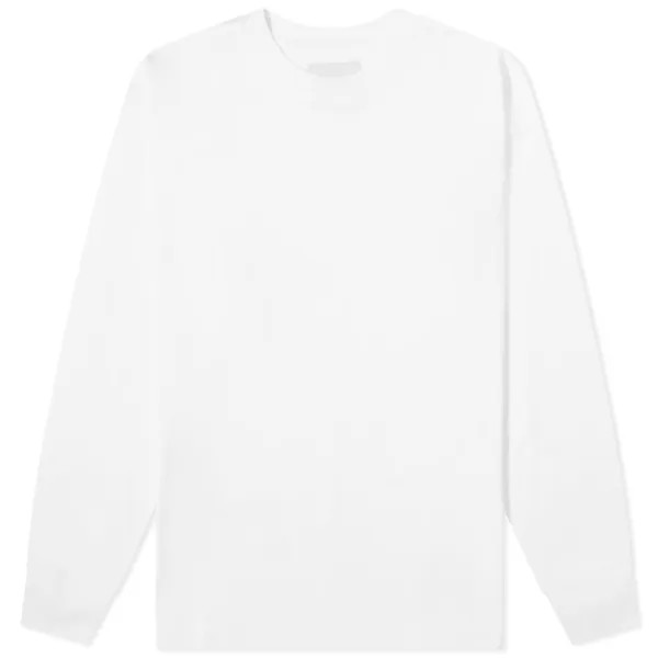 Футболка Studio Nicholson Long Sleeve Javelin, цвет Optic White