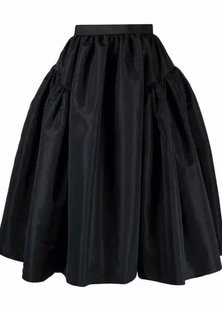 Alexander McQueen пышная юбка миди с завышенной талией