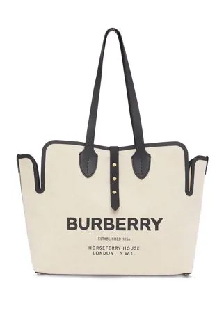 Burberry поясная сумка среднего размера