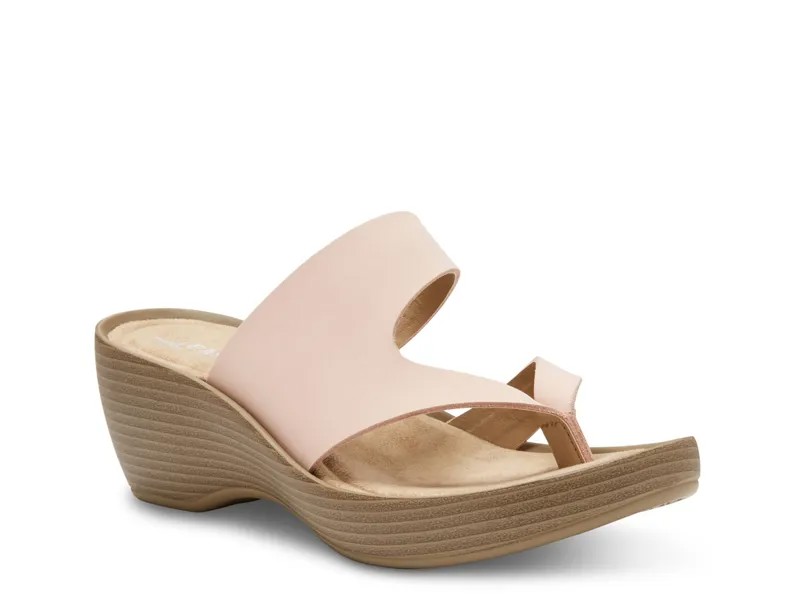 Сандалии Eastland Laurel на танкетке, blush