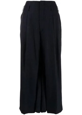 Comme Des Garçons Pre-Owned укороченные брюки в клетку
