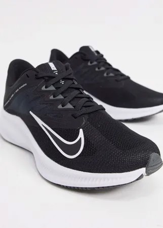 Черные кроссовки Nike Running Quest 3-Черный